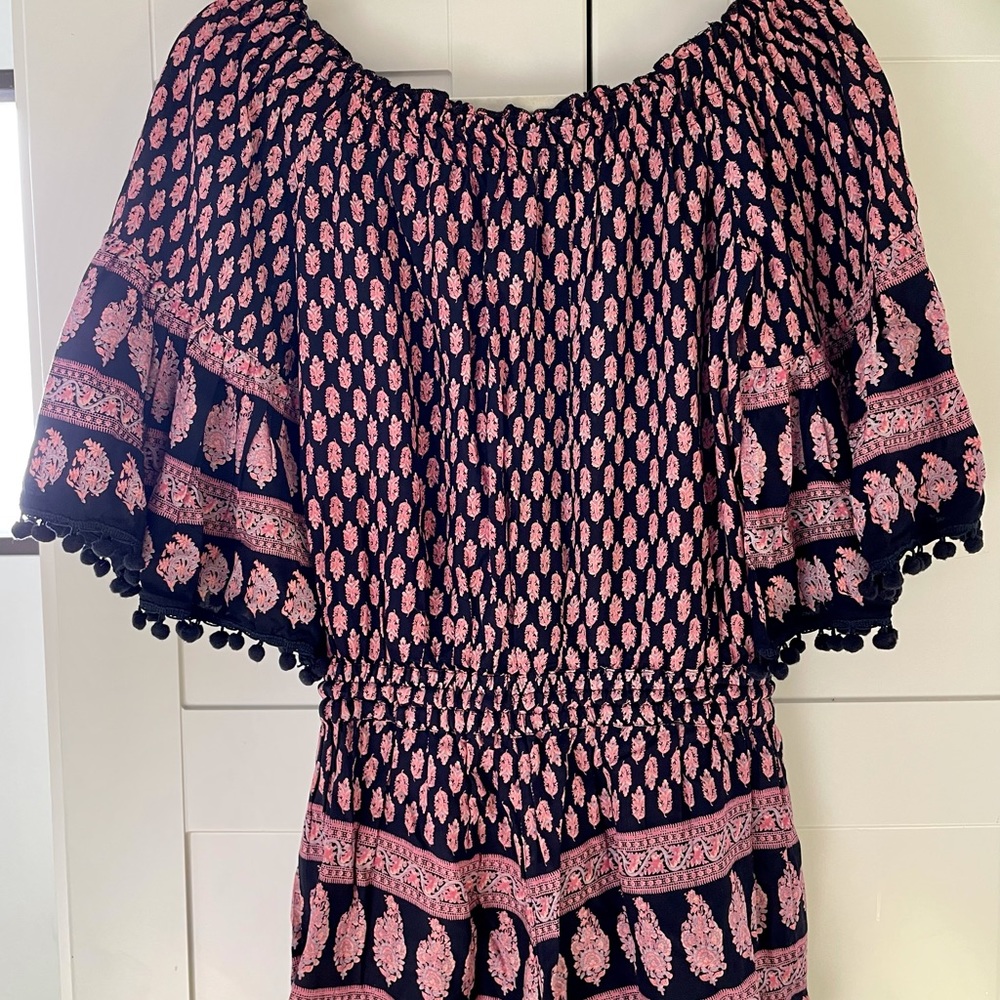 Anthropologie Raga Boho Off-shoulder Romper XS - Picture 5 of 8